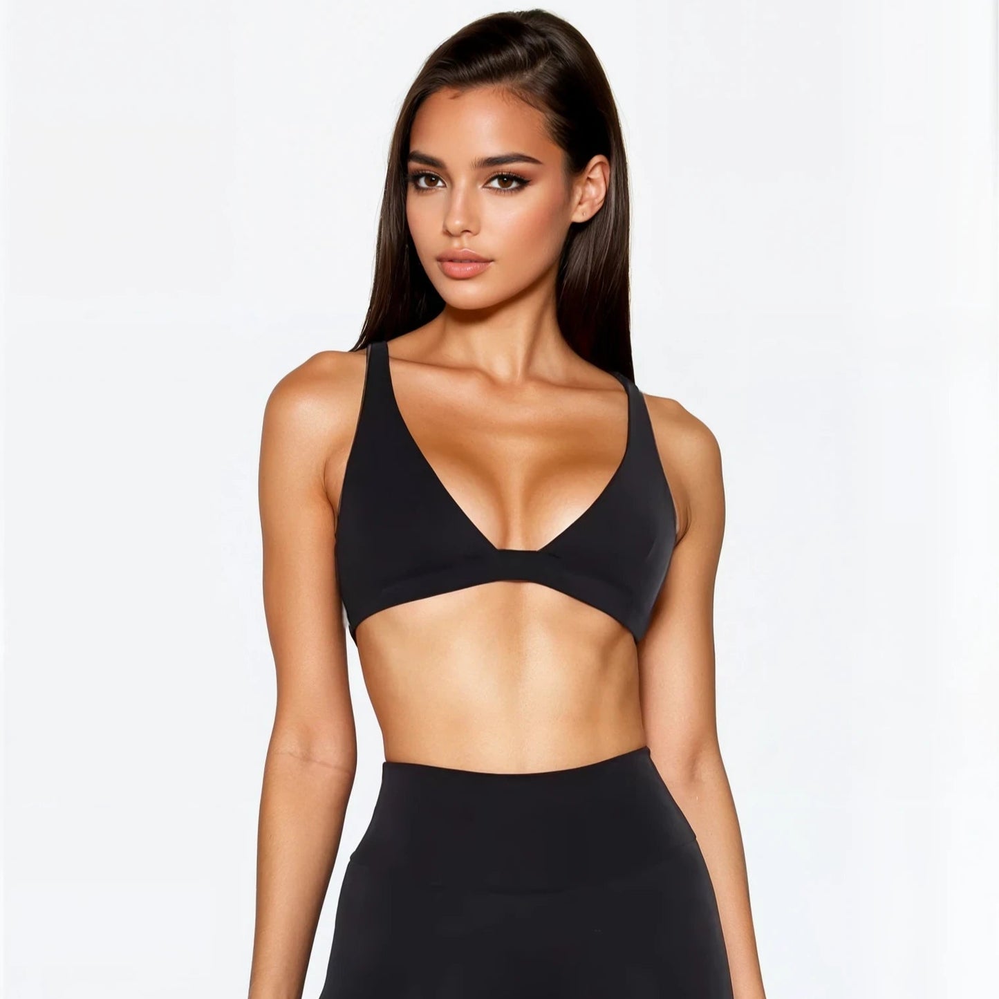 Sculpt Black Luxe Bra Black