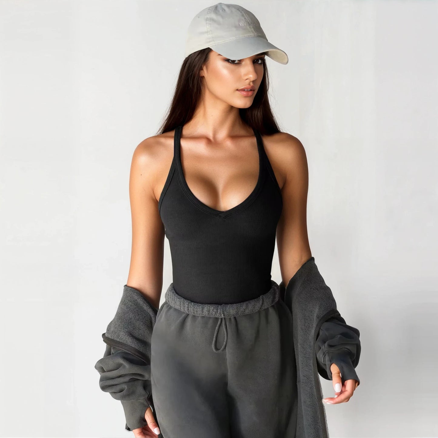 Black Flex Essential Tank