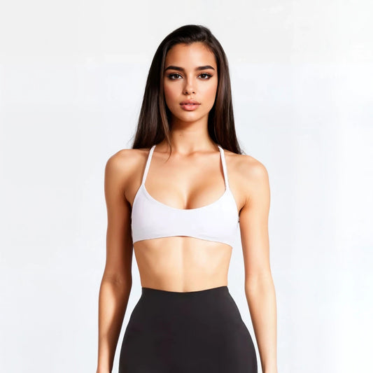Sculpt Black Luxe Crop White