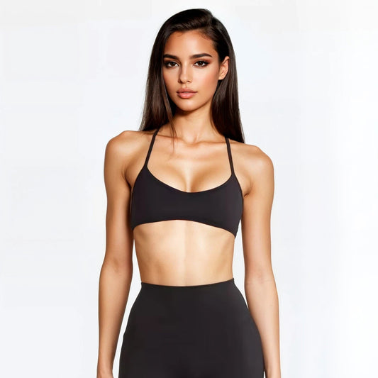 Sculpt Black Luxe Crop
